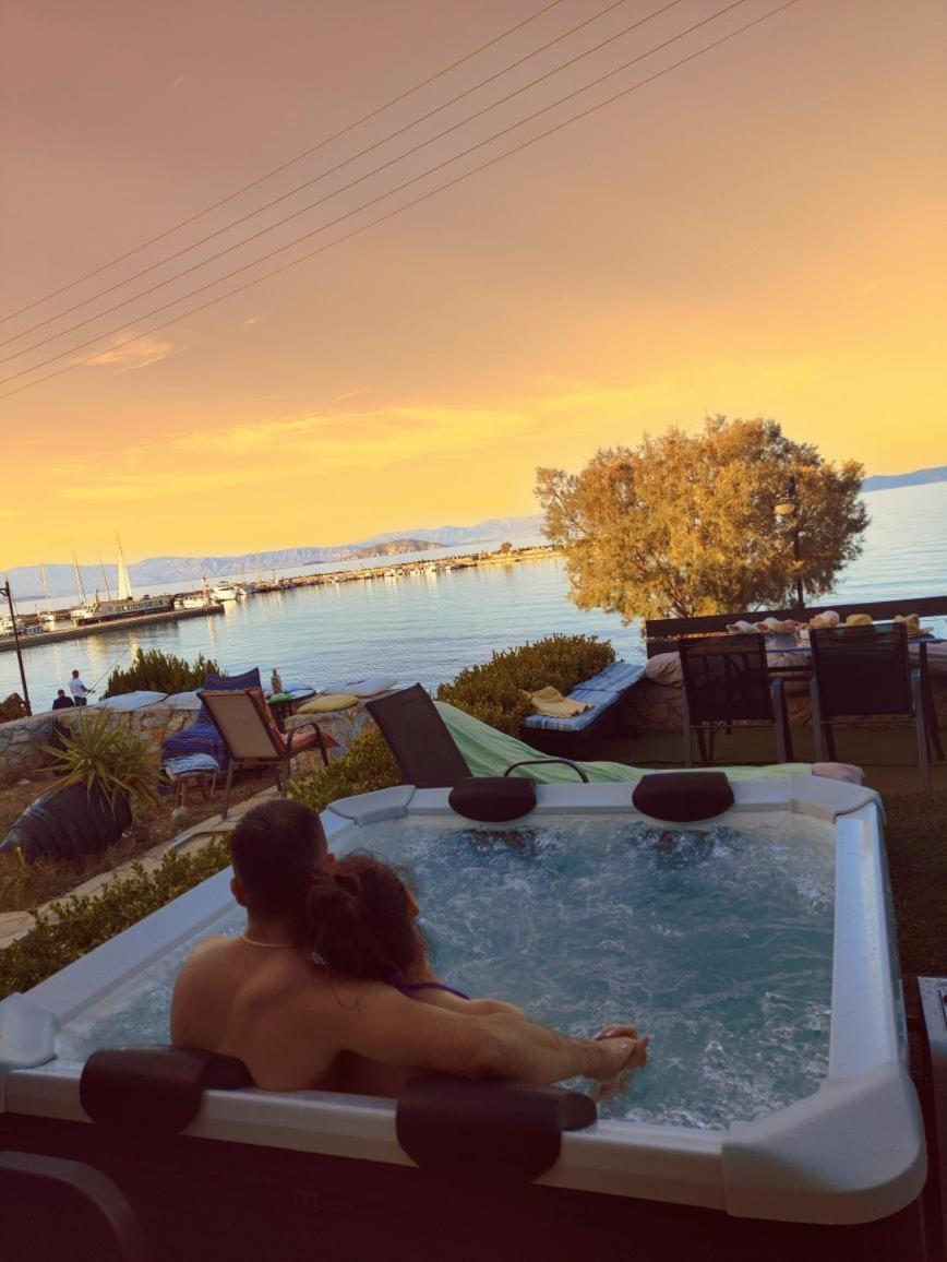 Ελένη Apartment Megalochori  Bagian luar foto